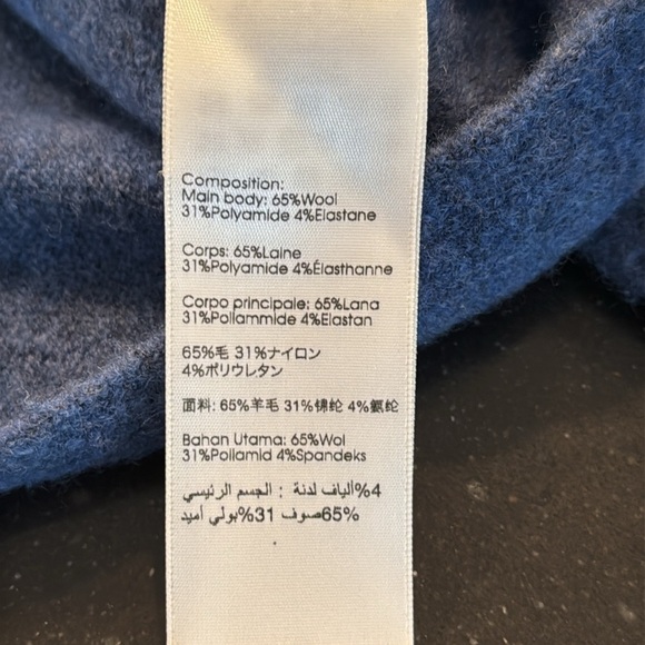 3.1 PHILLIP LIM Wool-Blend Sweater With Ruffled Bell Sleeves SZ XS - Picture 7 of 7